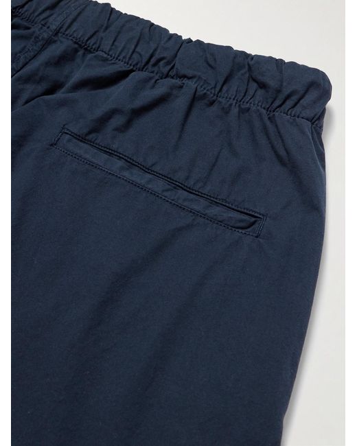 Hartford Blue Joggy Slim-Fit Cotton Drawstring Shorts for men