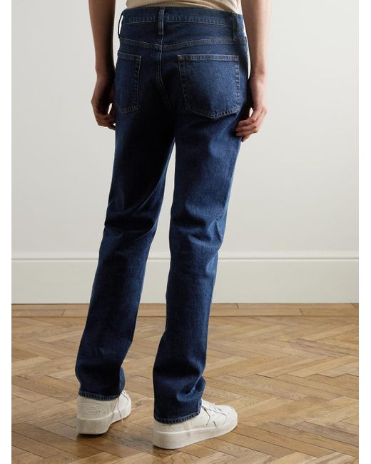 FRAME Blue The Modern Straight-leg Jeans for men