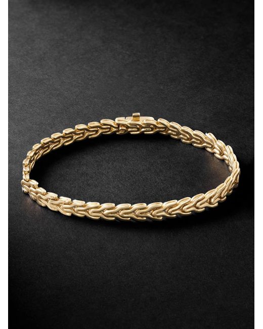 Fernando Jorge Black Sync 18-karat Gold Chain Bracelet for men