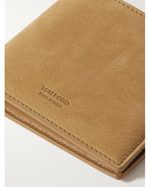 Tom Ford Natural Nubuck Billfold Wallet for men