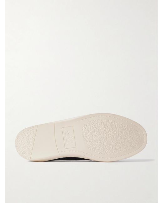George Cleverley Joey Pennyloafers aus vollnarbigem Leder in White für Herren