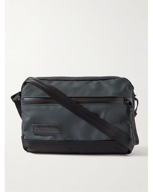 masterpiece Slick Logoappliquéd Leather And Cordura® Ballistic Nylon