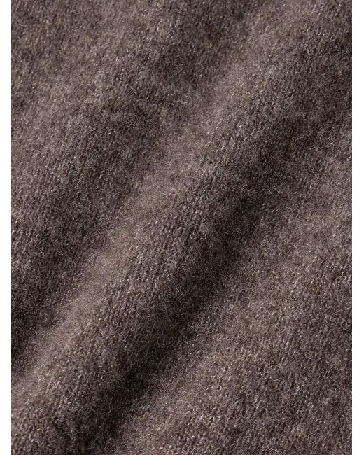 Piacenza 1733 Gray Cashmere-blend Sweater for men