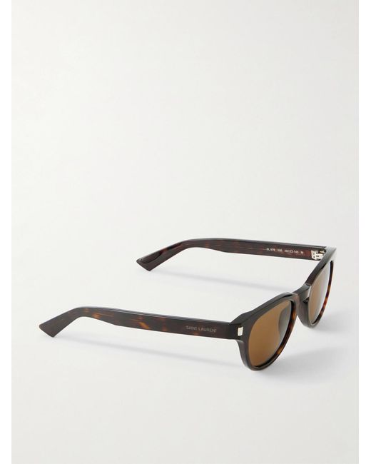 Saint Laurent Multicolor Rounded-frame Acetate Sunglasses for men