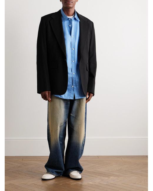 Acne Black Juman Twill Blazer for men