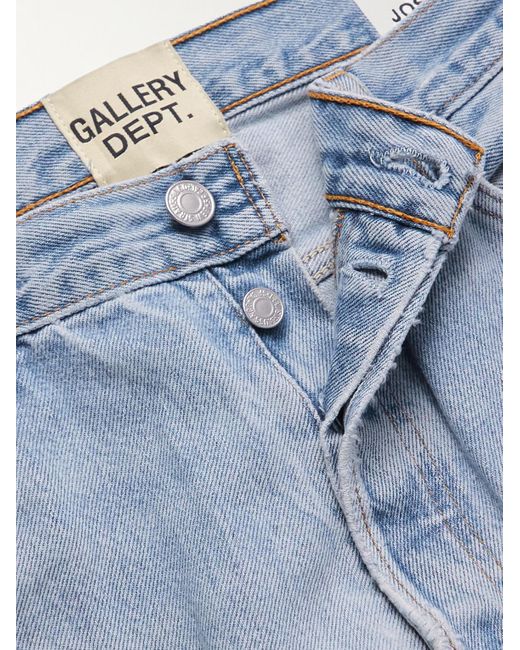 5001 Slim-Fit Distressed Jeans di GALLERY DEPT. in Blue da Uomo