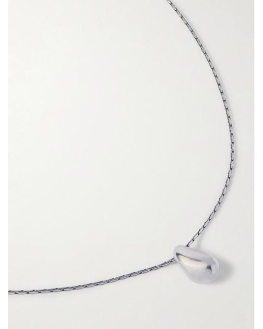 Isabel Marant Natural Silver-tone Pendant Necklace for men