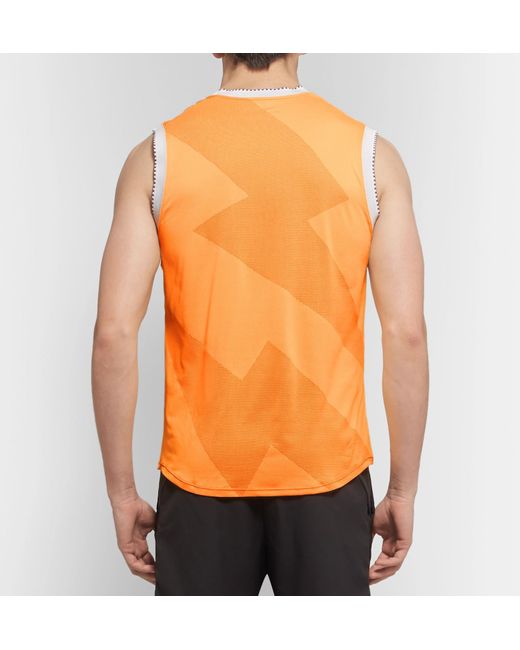 nike aeroreact rafa men's tennis top