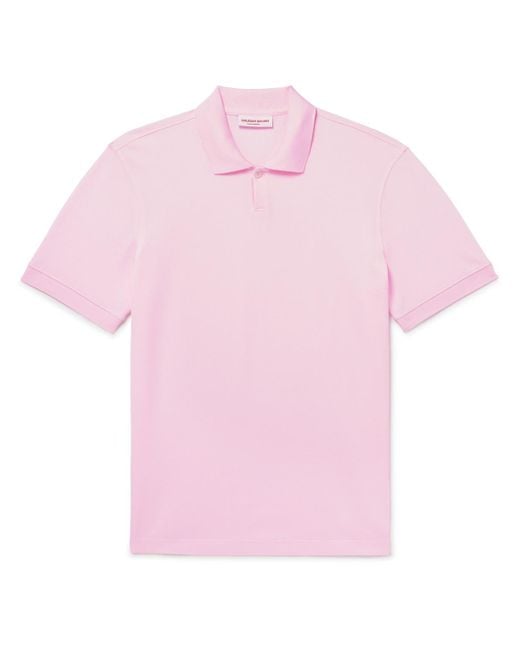 Orlebar Brown Pink Bruno Slim-fit Organic Cotton-piqué Polo Shirt for men