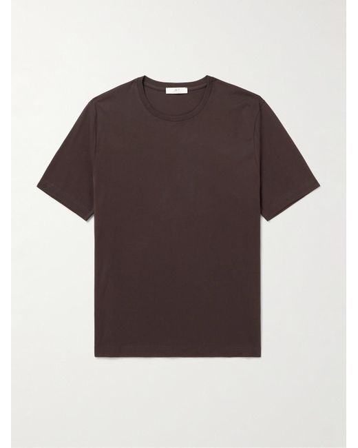 Mr P. Brown Relaxed-Fit Organic And Recycled Cotton-Jersey T-Shirt for men