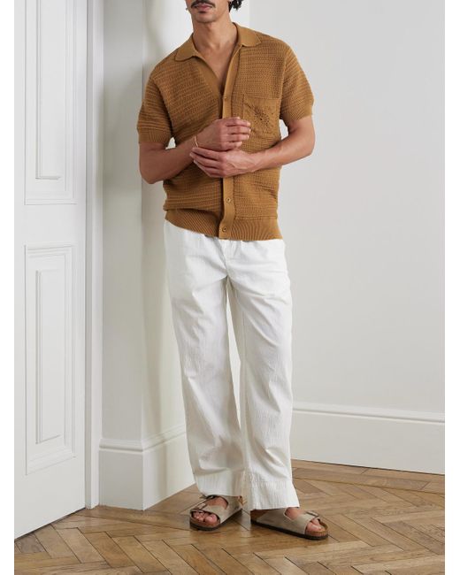 Camicia di Frescobol Carioca in Brown da Uomo