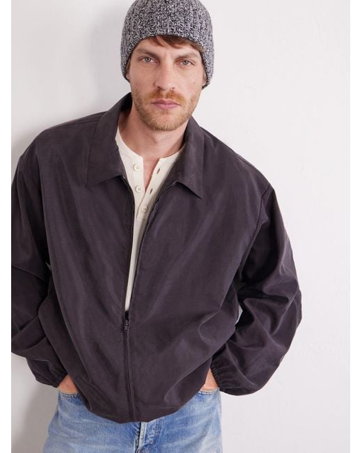 Ribbed Wool And Cashmere-Blend Beanie di Mr P. in Gray da Uomo