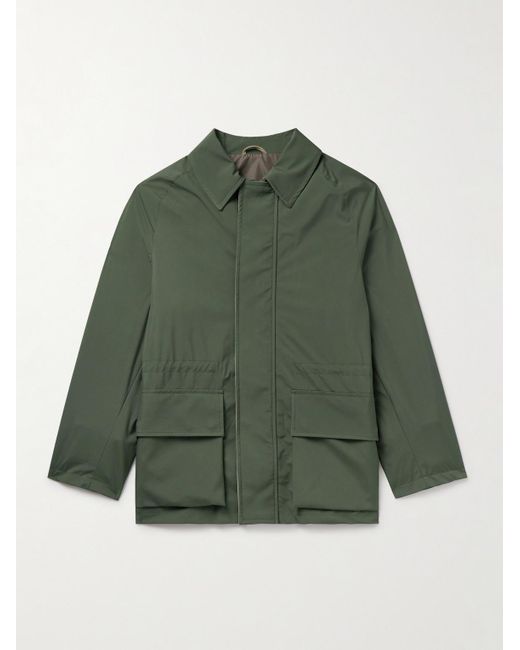 Saman Amel Green City Nylon Jacket for men