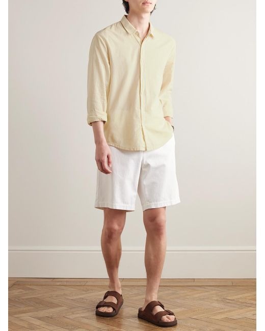 James Perse Natural Standard Cotton Shirt for men