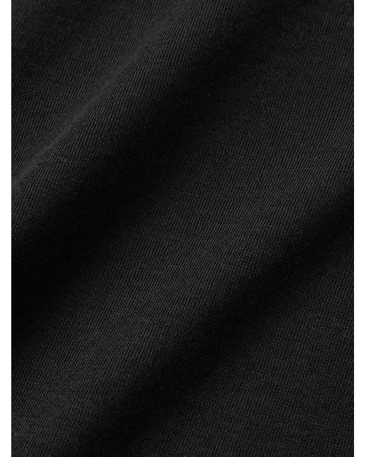Slowear Black Slim-Fit Icecotton T-Shirt for men