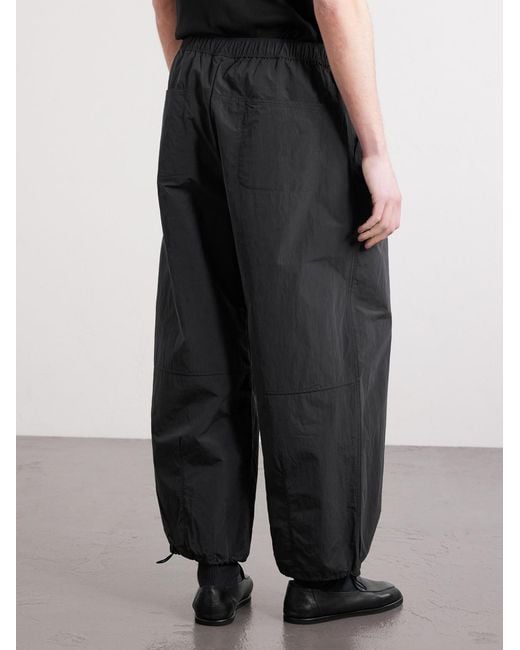 A Kind Of Guise Black Chukar Straight-leg Woven Trousers for men