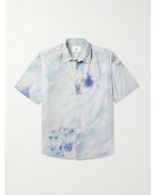 Camicia di NN07 in Blue da Uomo