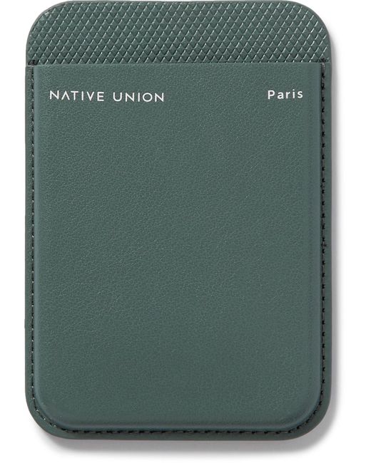 Native Union Green (re)classic Yatay Recycled Faux Leather Magnetic Wallet for men