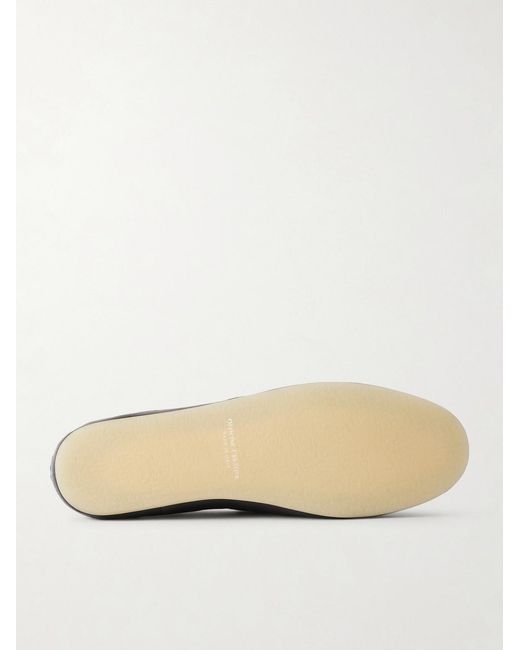 Officine Creative White Line 001 Grained-leather Loafers for men