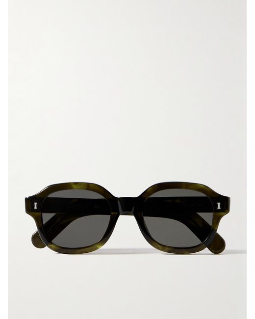 Mr P. Black Cubitts Leirum Round-frame Acetate Sunglasses for men