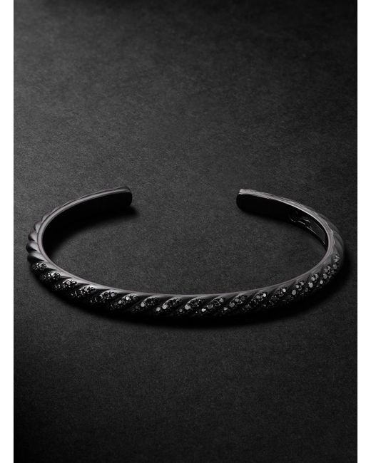 Bracciale Rigido di David Yurman in Black da Uomo