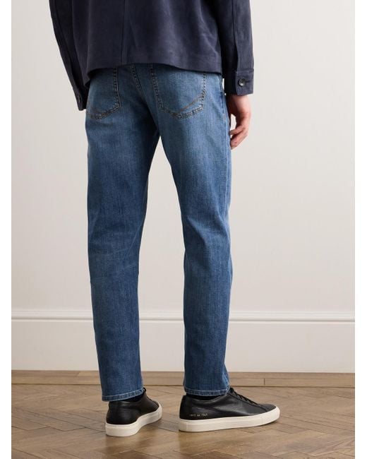 Incotex Blue Silm-fit Jeans for men