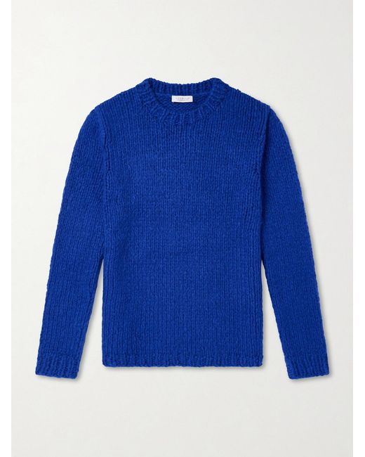 Gabriela Hearst Blue Lawrence Welfat Cashmere Sweater for men