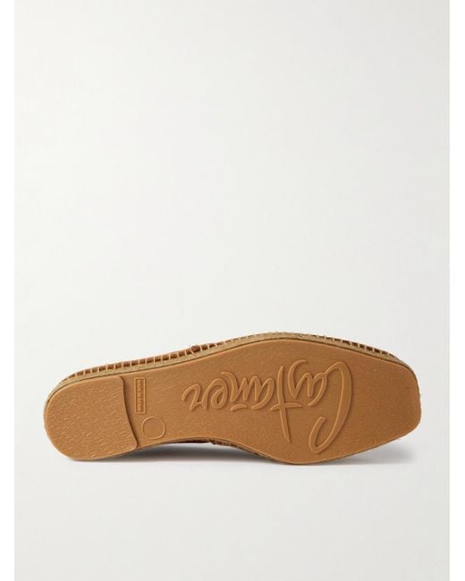 Castaner Brown Pablo Suede Espadrilles for men