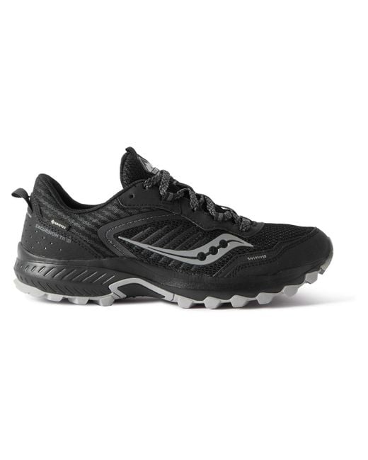Saucony Excursion Tr15 Gtx Rubbertrimmed Goretex Running Sneakers in