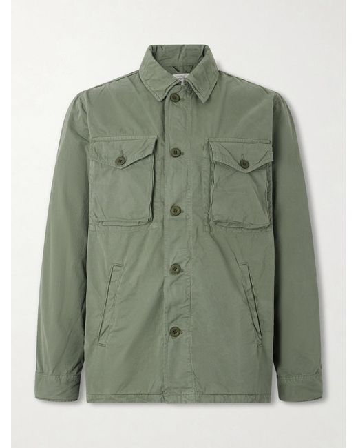 Hartford Green Jonah Cotton-Twill Blouson Jacket for men