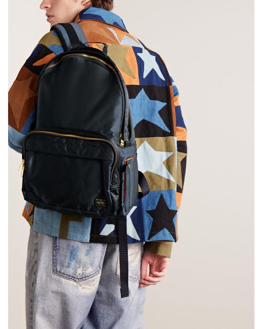 Porter-Yoshida and Co Tanker Nylon Backpack in Blue for Men | Lyst UK