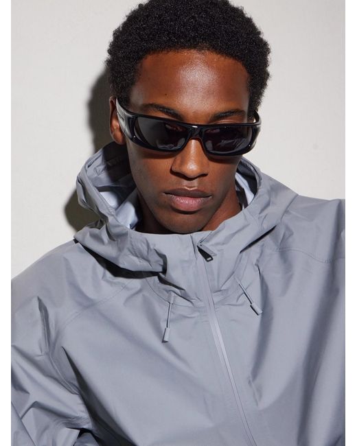 Oakley Gray Jaylen Highland D-Frame Acetate Sunglasses for men