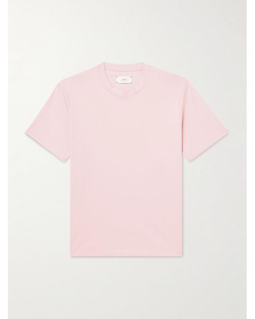 Mr P. Pink Organic And Recycled Cotton-Jersey T-Shirt for men
