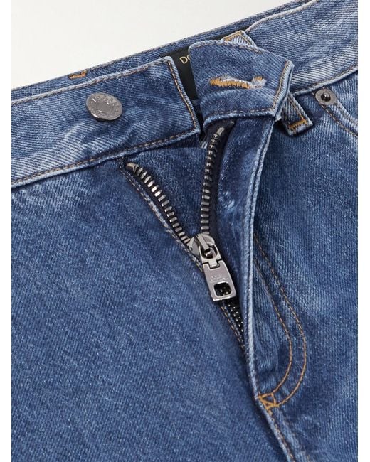 Dolce & Gabbana Blue Slim-Fit Straight-Leg Jeans for men