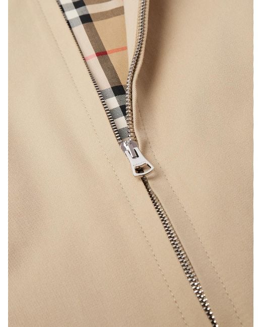 Burberry Natural Jacket With Collar for men