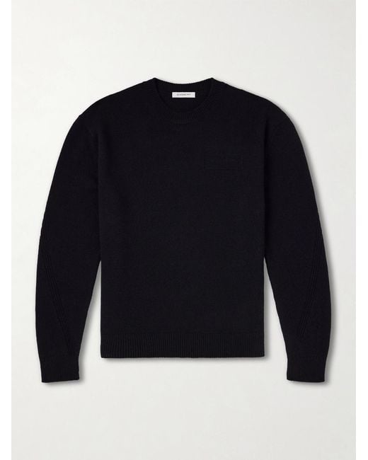 Givenchy Blue Cashmere Sweater for men