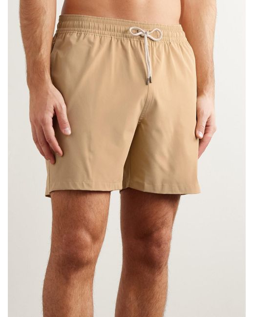 Polo Ralph Lauren Natural Traveler Straight-leg Mid-length Recycled Swim Shorts for men