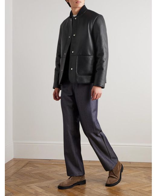 Mr P. Brown Reversible Shearling Jacket for men
