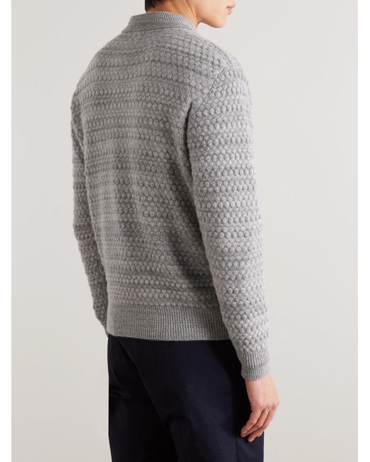 Kingsman Gray Wool Sweater for men