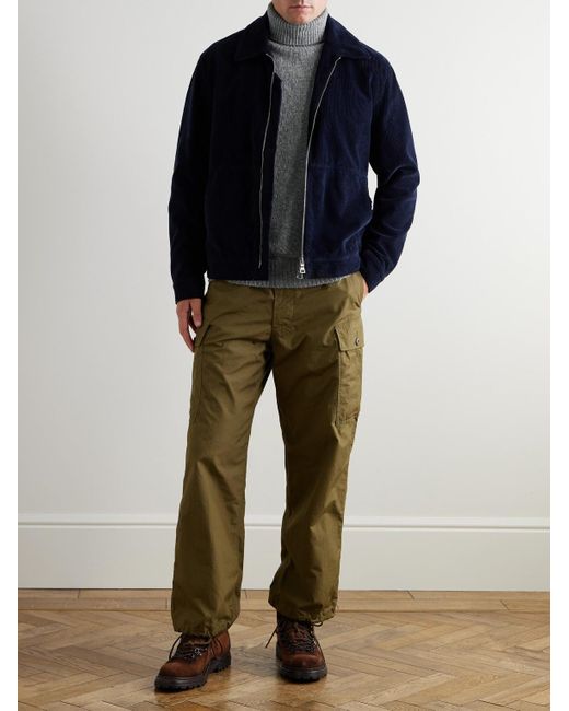 Hartford Gray Donegal Wool-Blend Rollneck Sweater for men