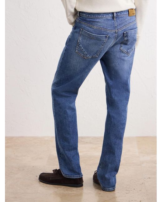Slowear Blue Straight-leg Jeans for men