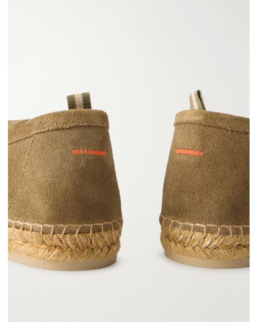 Castaner Green Nino Suede Espadrilles for men