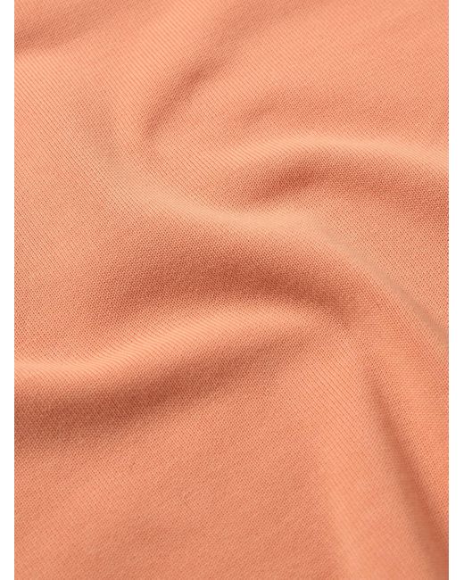 Beams Plus Polohemd aus Baumwolle in Orange für Herren