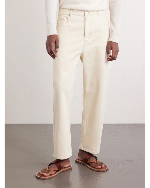 A Kind Of Guise Natural Terek Organic Tapered Jeans for men