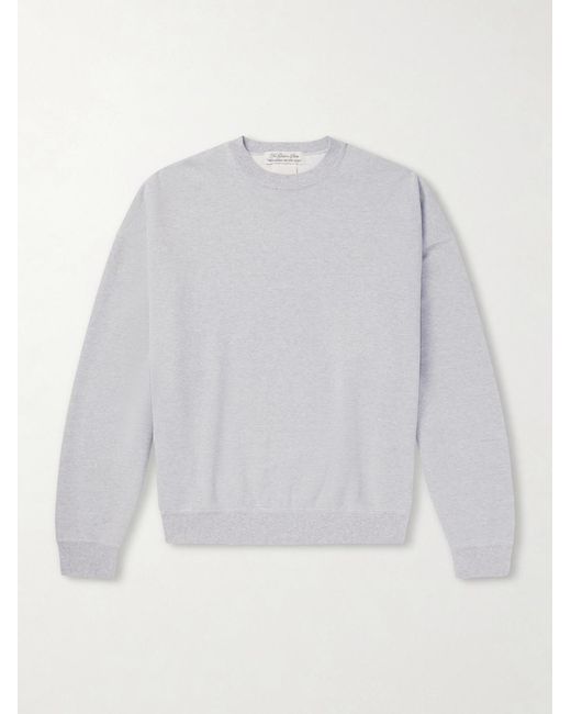 Remi Relief White Cotton-jersey Sweatshirt for men