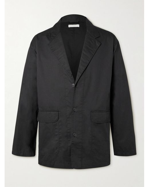 mfpen Black Article Cotton And Tencel Lyocell-Blend Twill Jacket for men