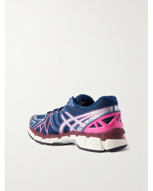 Asics GEL-KAYANOTM 20 Sneakers aus Mesh mit Gummibesatz in Blue für Herren