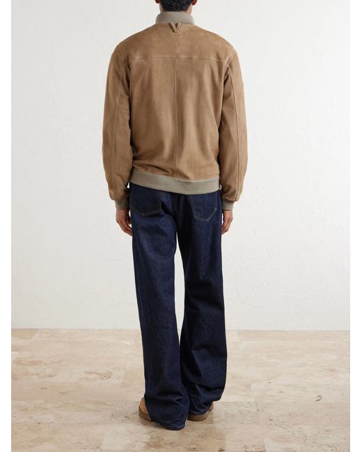 Valstar Brown Ino Suede Jacket for men