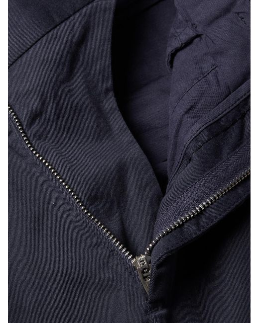 Slowear Blue Four Season Relaxed-Fit Cotton-Blend Chinos for men