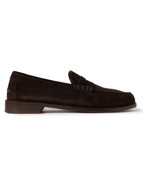 Paul Smith Black Lido Suede Loafers for men